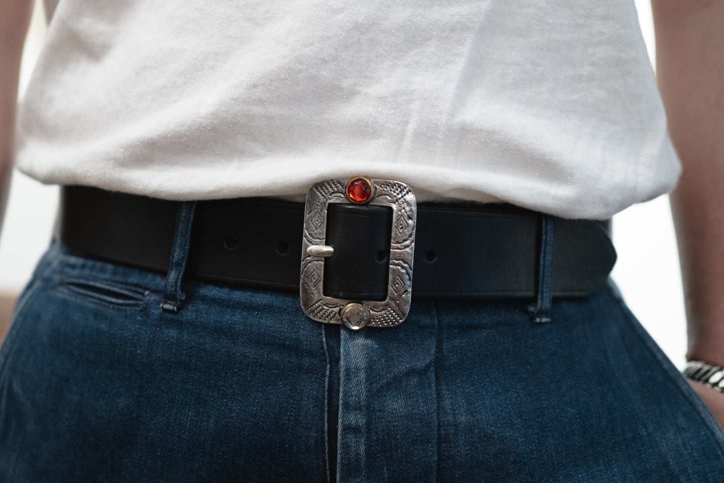 Original BELT: BLACK(SILVER925)