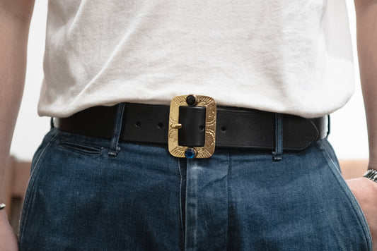 Original BELT:  BLACK（BRASS)